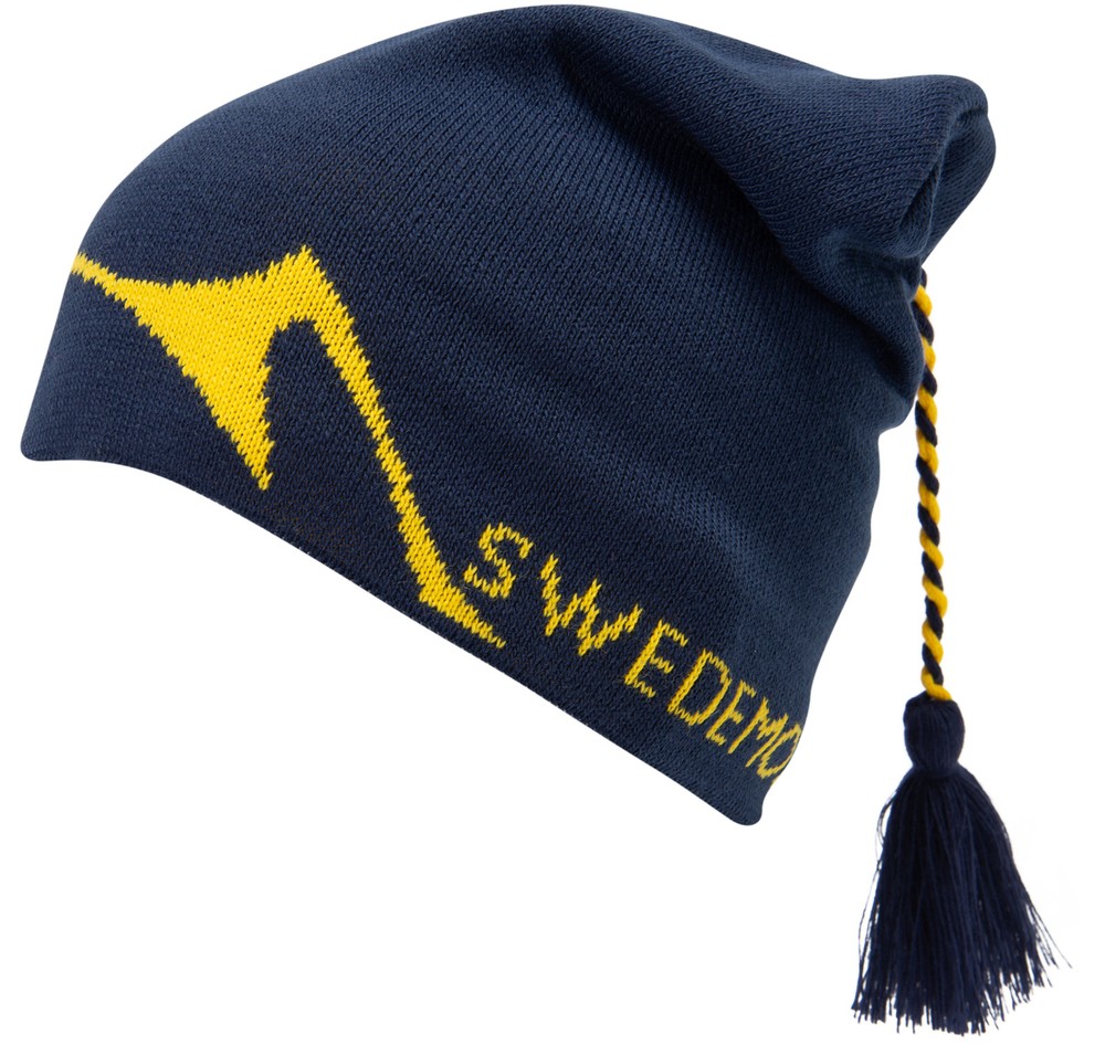 Mora Hat, Navy/Yellow, Onesize,  Mössor