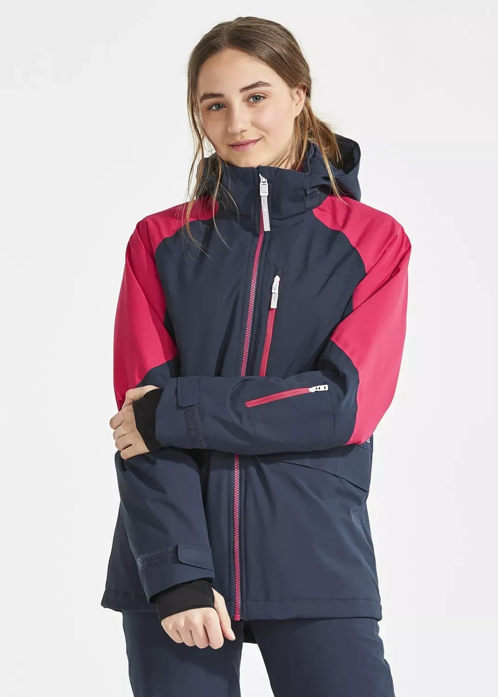 Vinda Girl's Jacket, Navy, 170,  Vinterjackor