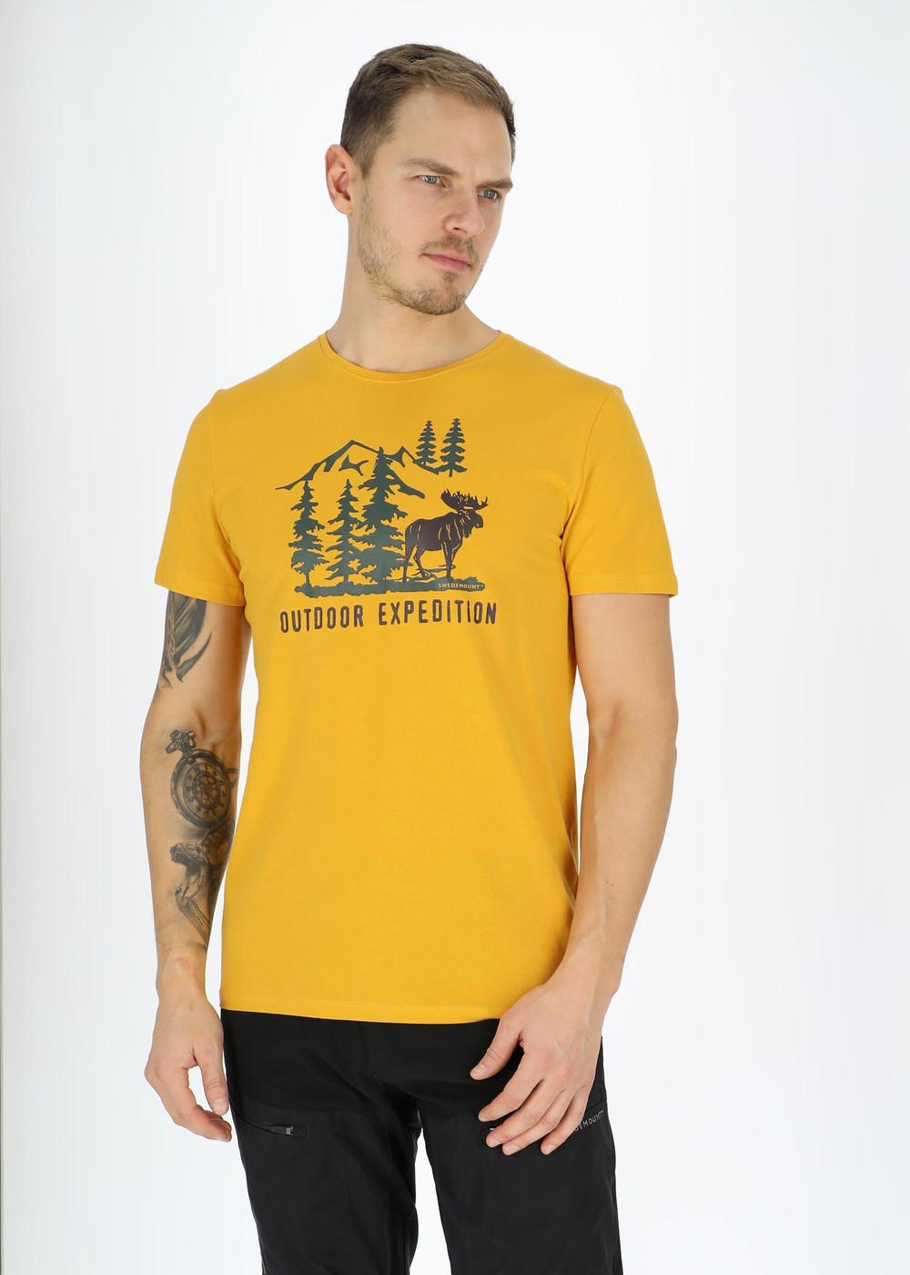 Forest Tee, Yellow Elk, 3xl,  T-Shirts