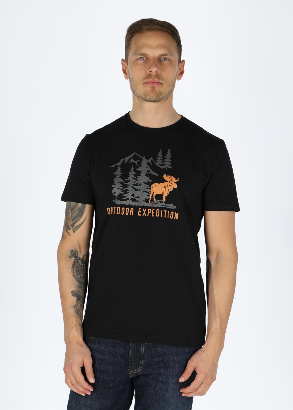 Forest Tee, Black Elk, L,  T-Shirts Forest Tee, Black Elk, L,  T-Shirts