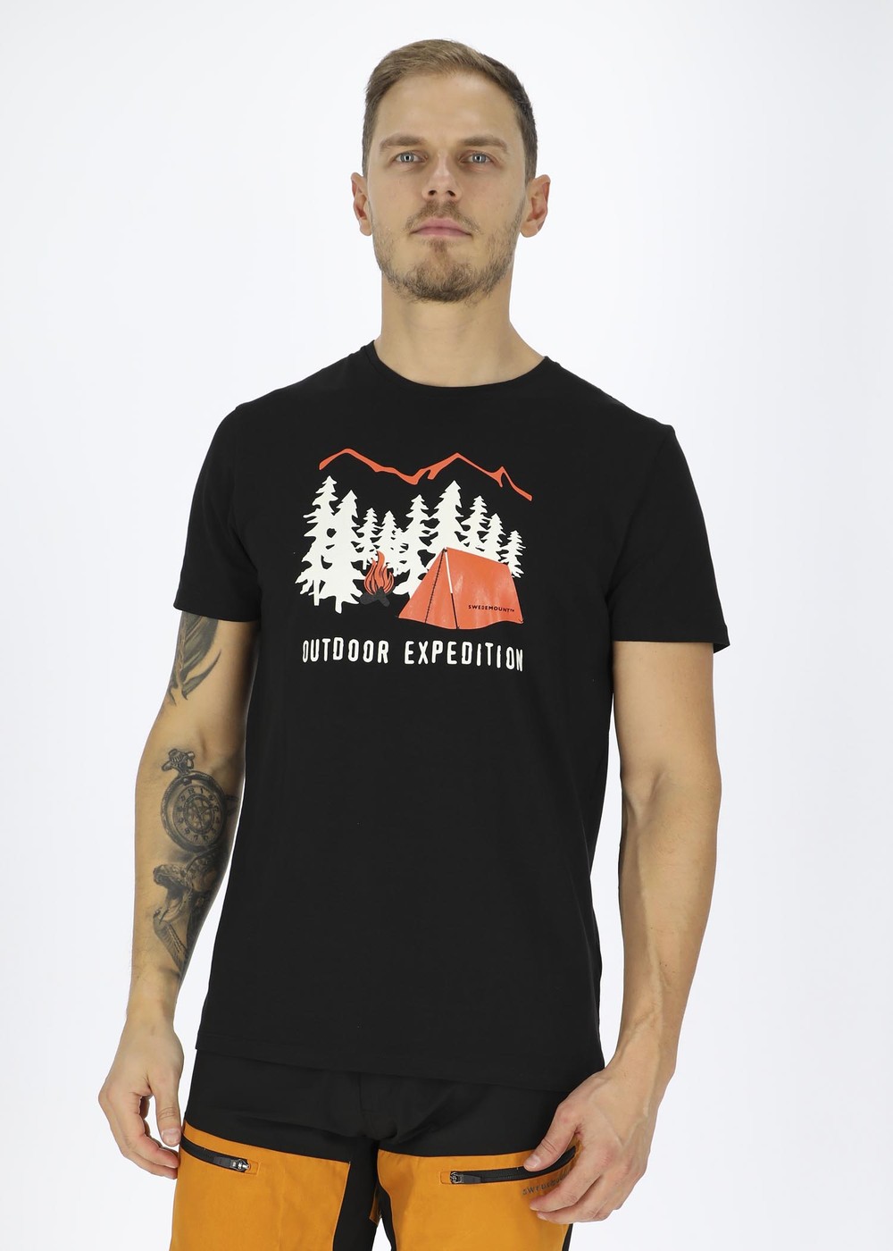 Forest Tee, Black Tent, M,  T-Shirts