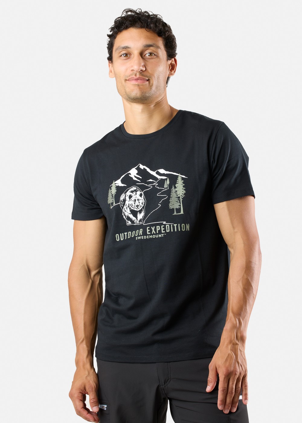 Forest Tee, Black Bear, Xl,  T-Shirts