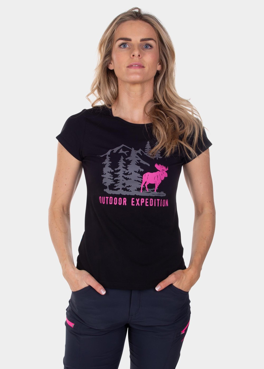 Forest Tee W, Black Elk, 42,  T-Shirts Forest Tee W, Black Elk, 42,  T-Shirts