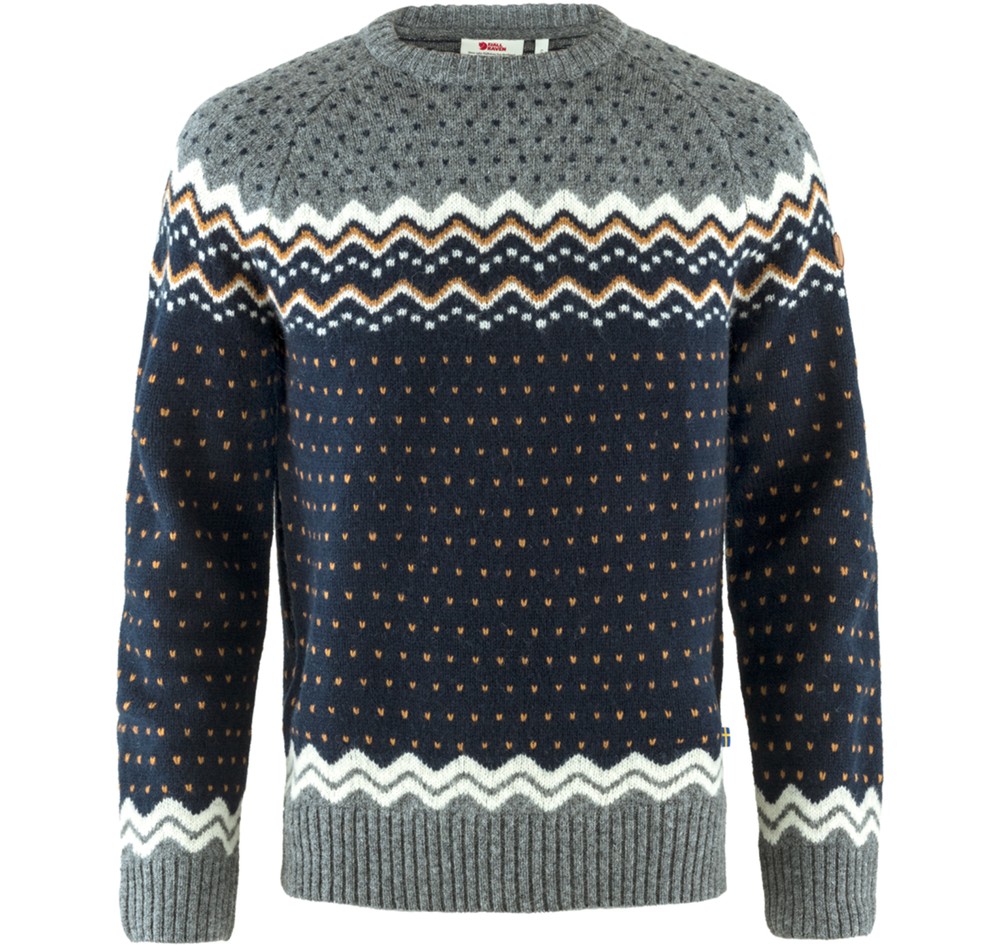 Övik Knit Sweater M, Dark Navy, S,  Stickat