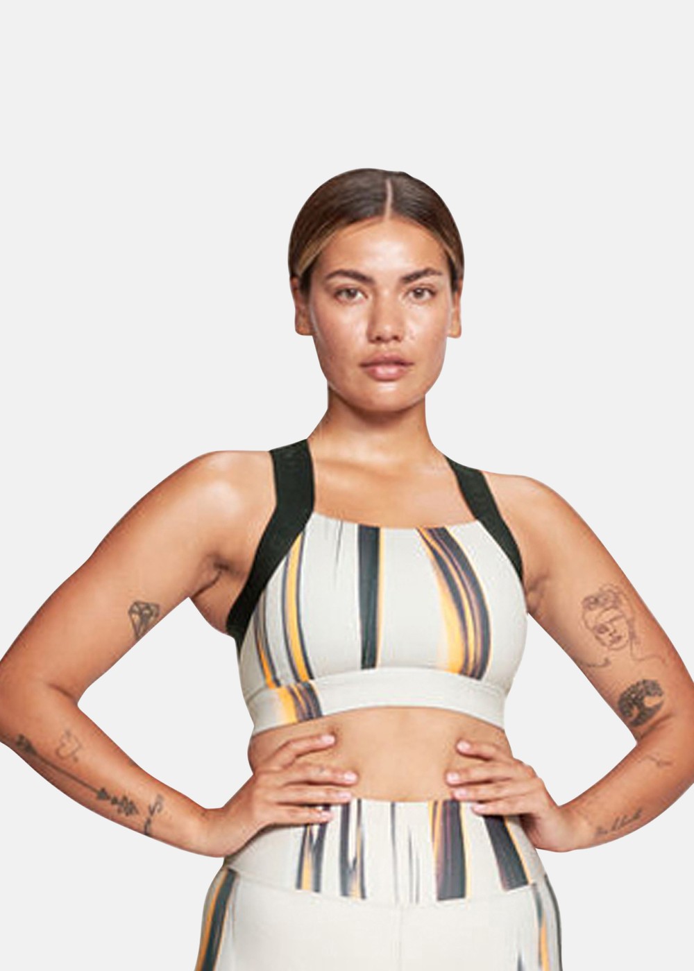 Kay Printed Sports Bra, Laser Beam Print, Xs,  Löparkläder Kay Printed Sports Bra, Laser Beam Print, Xs,  Löparkläder