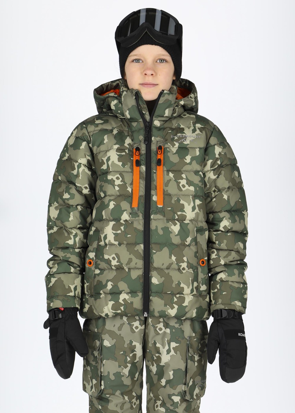 Branäs Jacket Jr, Camouflage, 140,  Skidjackor