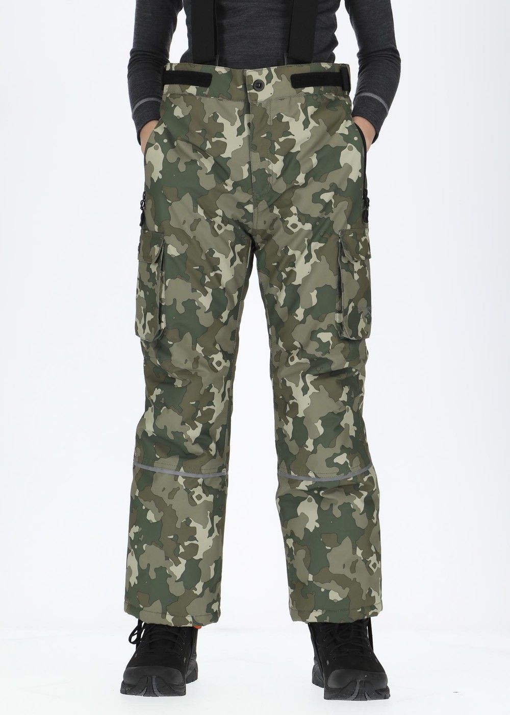 Branäs Pants Jr, Camouflage, 100,  Skidbyxor Branäs Pants Jr, Camouflage, 100,  Skidbyxor