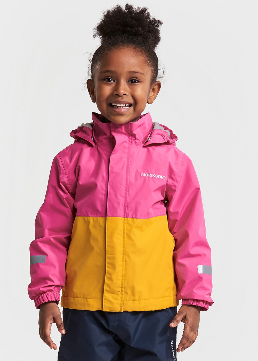 Bri Kid's Jacket, Plastic Pink, 110,  Jackor