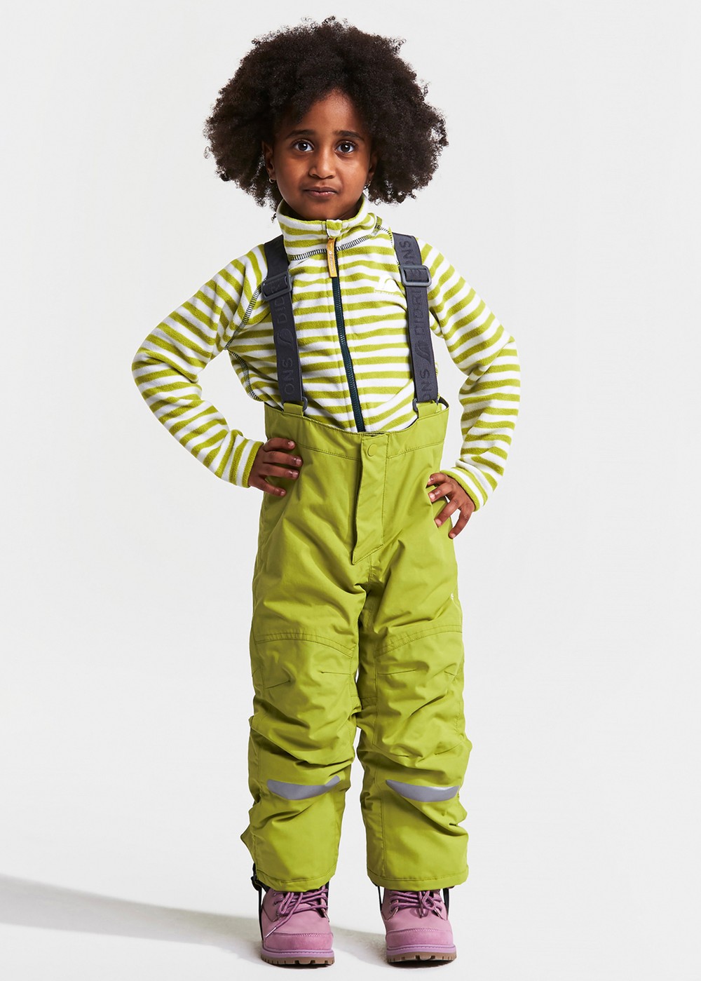 Idre Kid's Pants 3, Seagrass Green, 80,  Överdragsbyxor