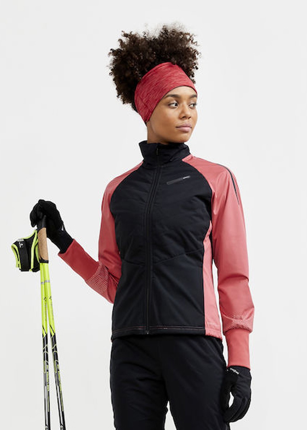Adv Nordic Training Jacket W, Black-Rose, Xl,  Längdskidkläder