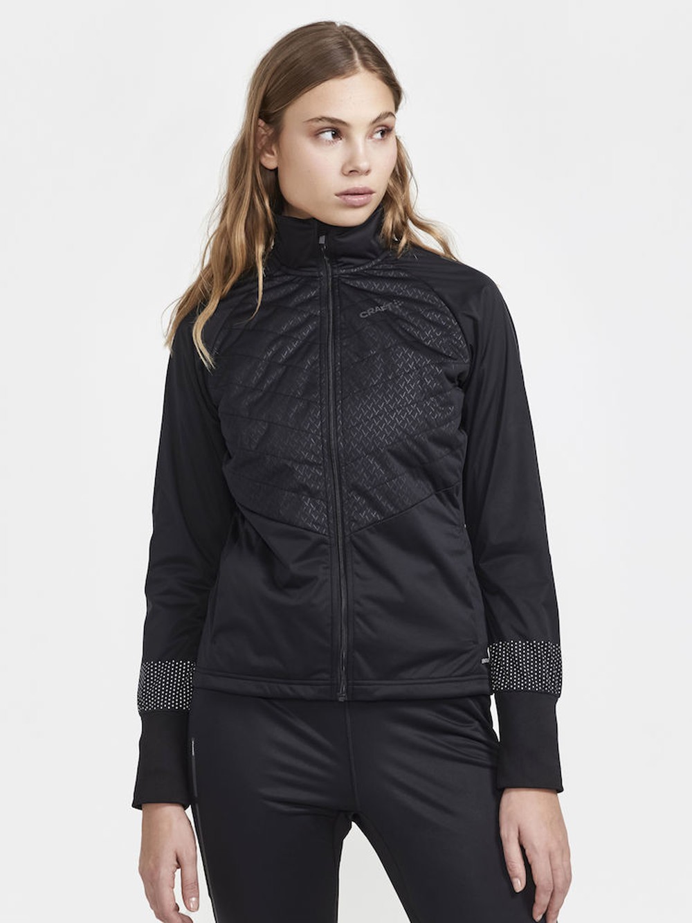 Adv Nordic Training Jacket W, Black-Black, S,  Längdskidkläder | Kläder//Underkläder//Herr | Padelspecialisterna