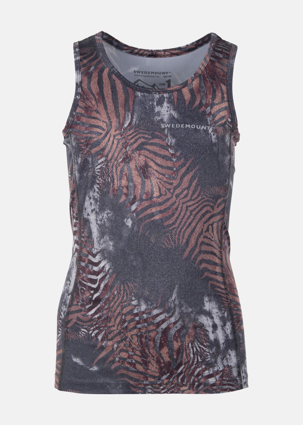 Fusion Singlet Jr, Black Zebra, 140,  Löparkläder