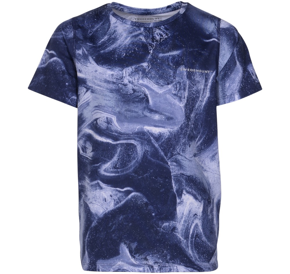 Fusion Tee Jr, Space Aop/Navy, 120,  T-Shirts Fusion Tee Jr, Space Aop/Navy, 120,  T-Shirts