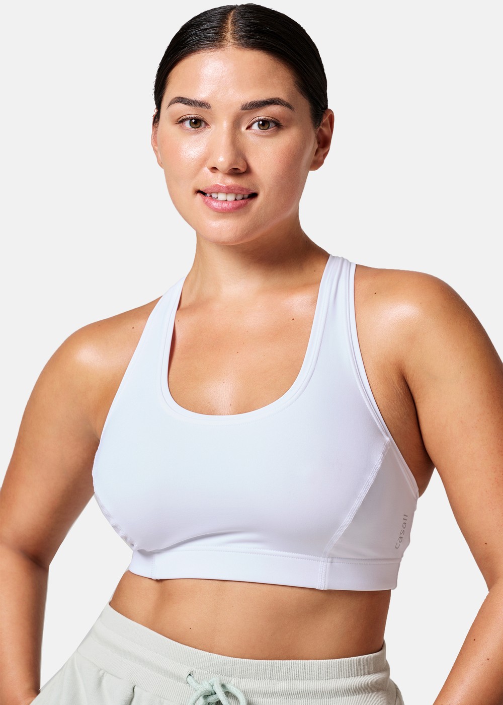 Iconic Sports Bra, White, L/Cd,  Löparkläder Iconic Sports Bra, White, L/Cd,  Löparkläder