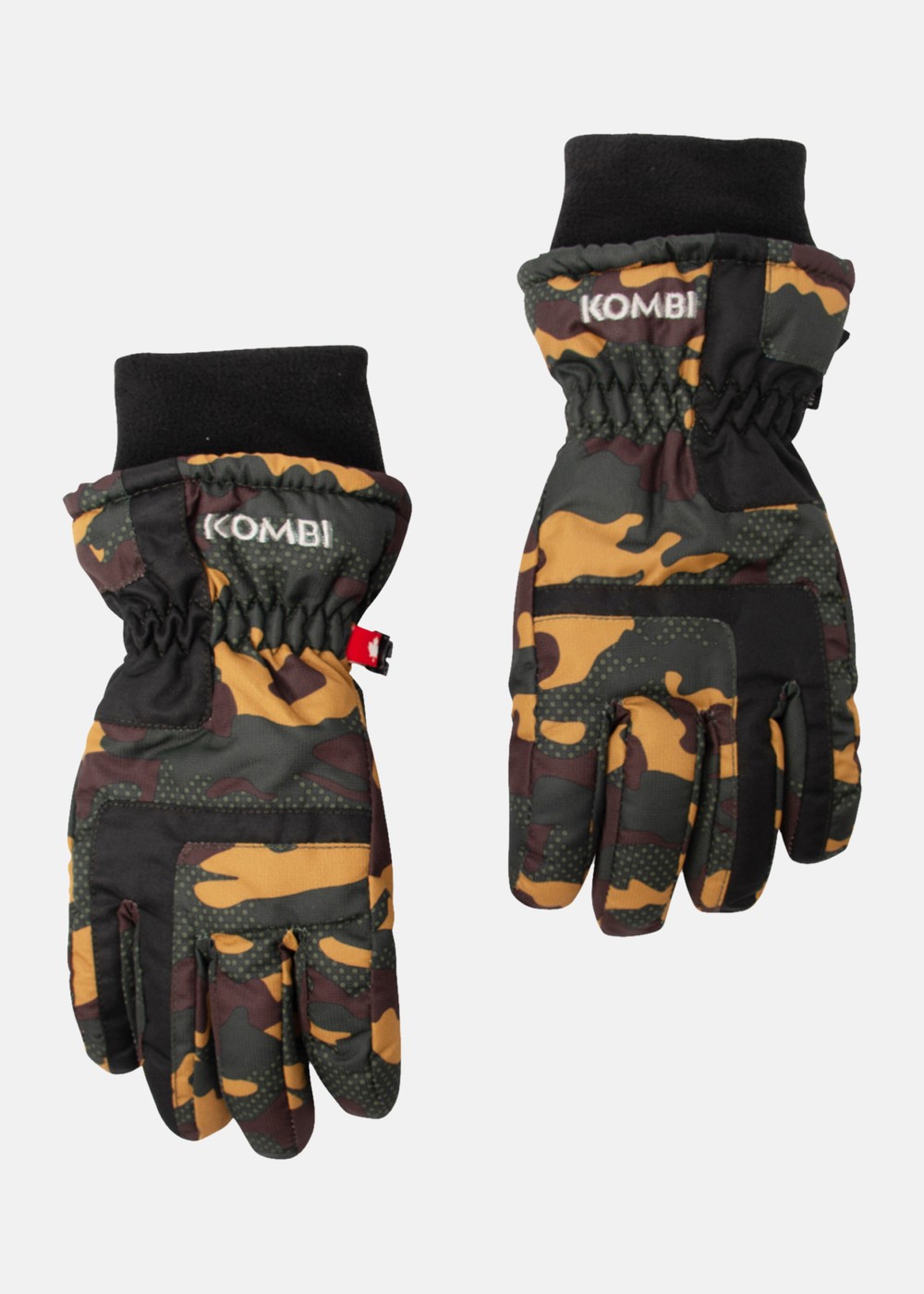 Tucker Junior Glove, Green Camo, S,  Skidhandskar