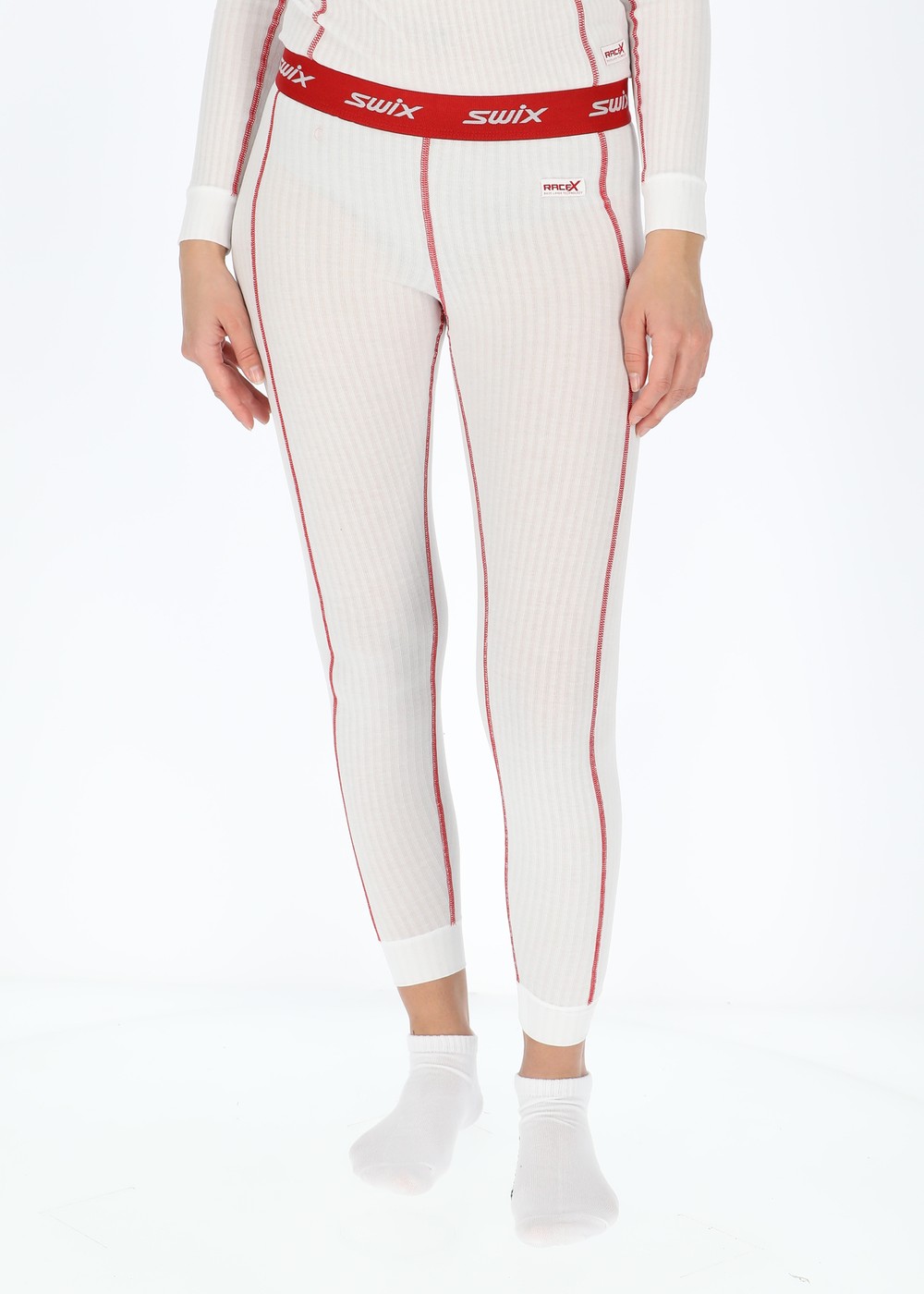 Racex Bodyw Pants W, Bright White, M,  Funktionsunderställ