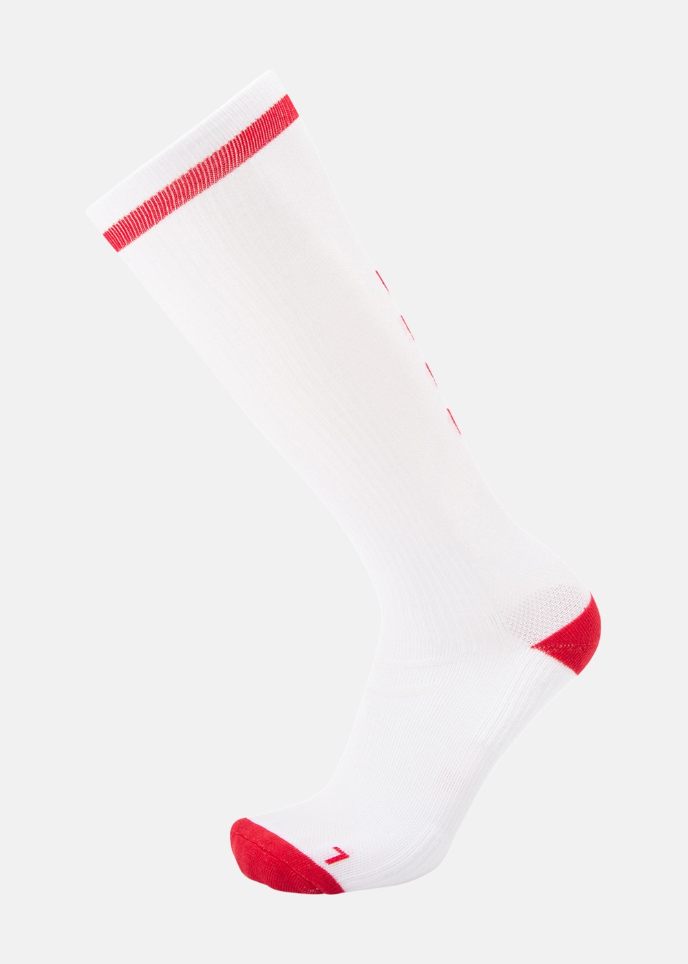 Elite Indoor Sock High, White/True Red, 46-48,  Fotbollskläder | Jackor//Dam//Aktivitet//Outdoorkläder | Padelspecialisterna