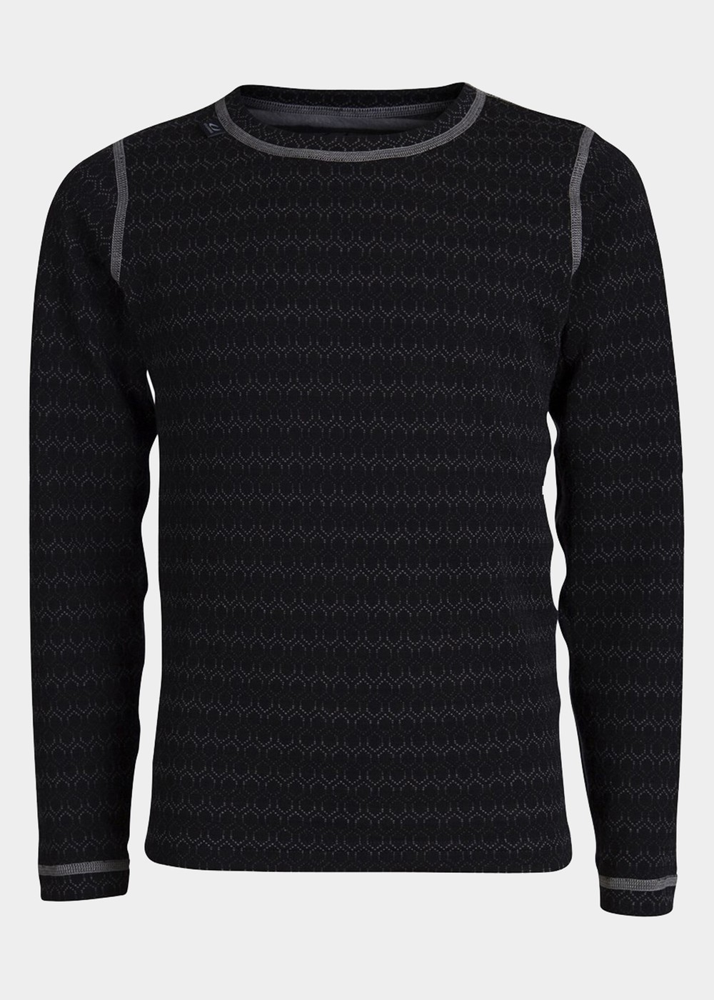 50fifty 3.0 Round Neck Jr, Black/Mix, 8,  Ullunderställ