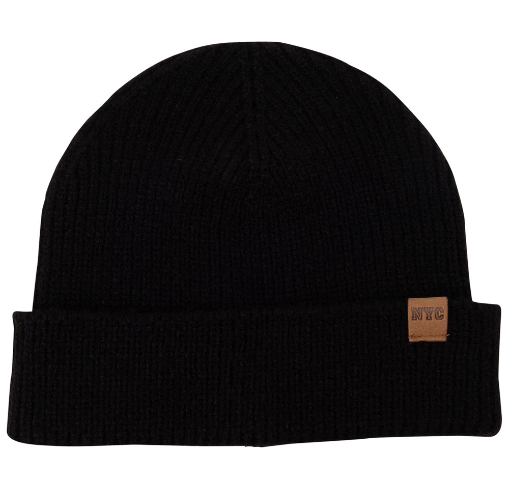 Compton Nyc Beanie, Black, Onesize,  Pannband