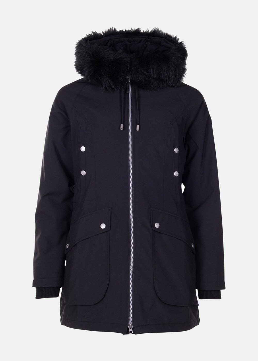 Alicia Winter Parka W, Black, 36,  Vinterjackor