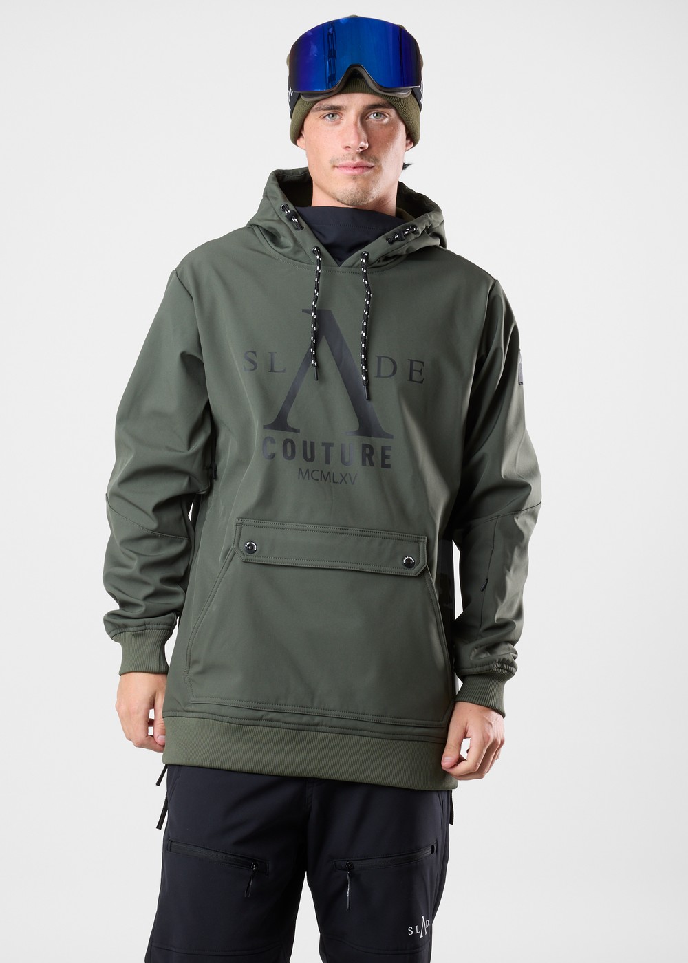 Colorado Softshell Snow Hood, Olive/Black, Xl,  Skidjackor Colorado Softshell Snow Hood, Olive/Black, Xl,  Skidjackor