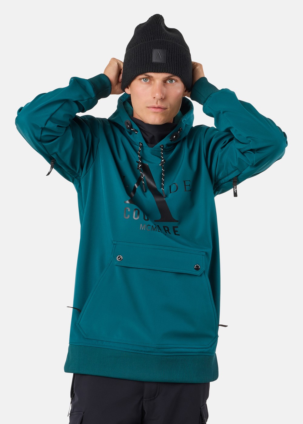 Colorado Softshell Snow Hood Emerald Green Xs Skidjackor