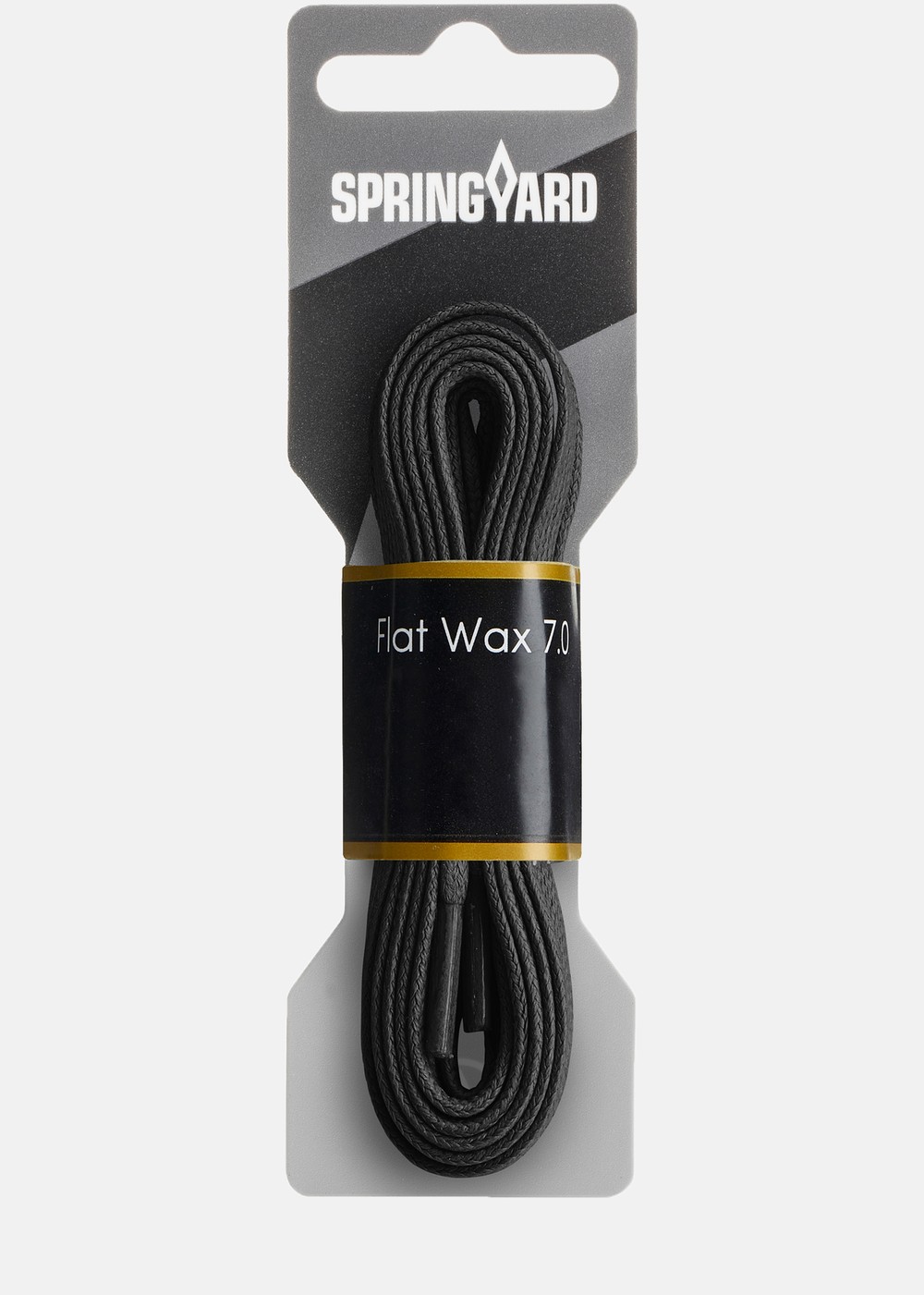 Flat Wax 7.0, Black, 120,  Skosnören Flat Wax 7.0, Black, 120,  Skosnören