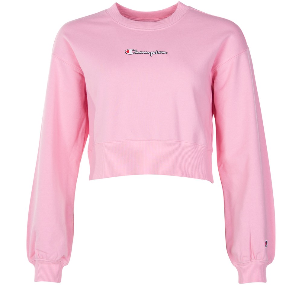 Crewneck Croptop, Candy Pink, L,  Sweatshirts | Kläder//Herr//Underställ//Underställströjor | Padelspecialisterna