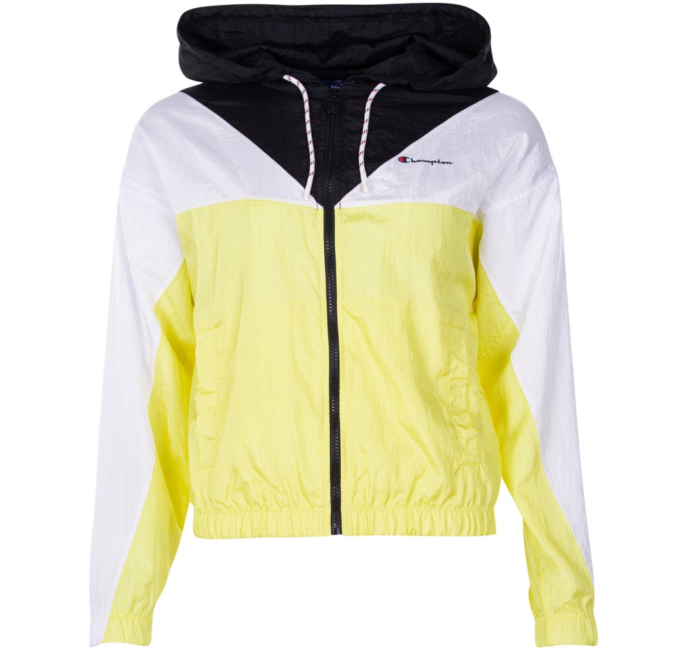 Hooded Full Zip Sweatshirt, Limelight, S,  Fleecetröjor