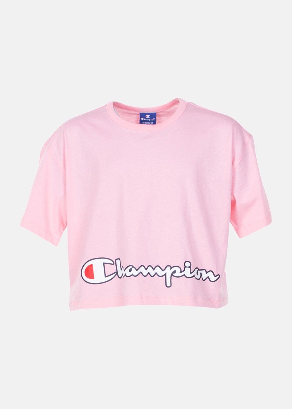 Crewneck T-Shirt, Candy Pink, Xl,  T-Shirts