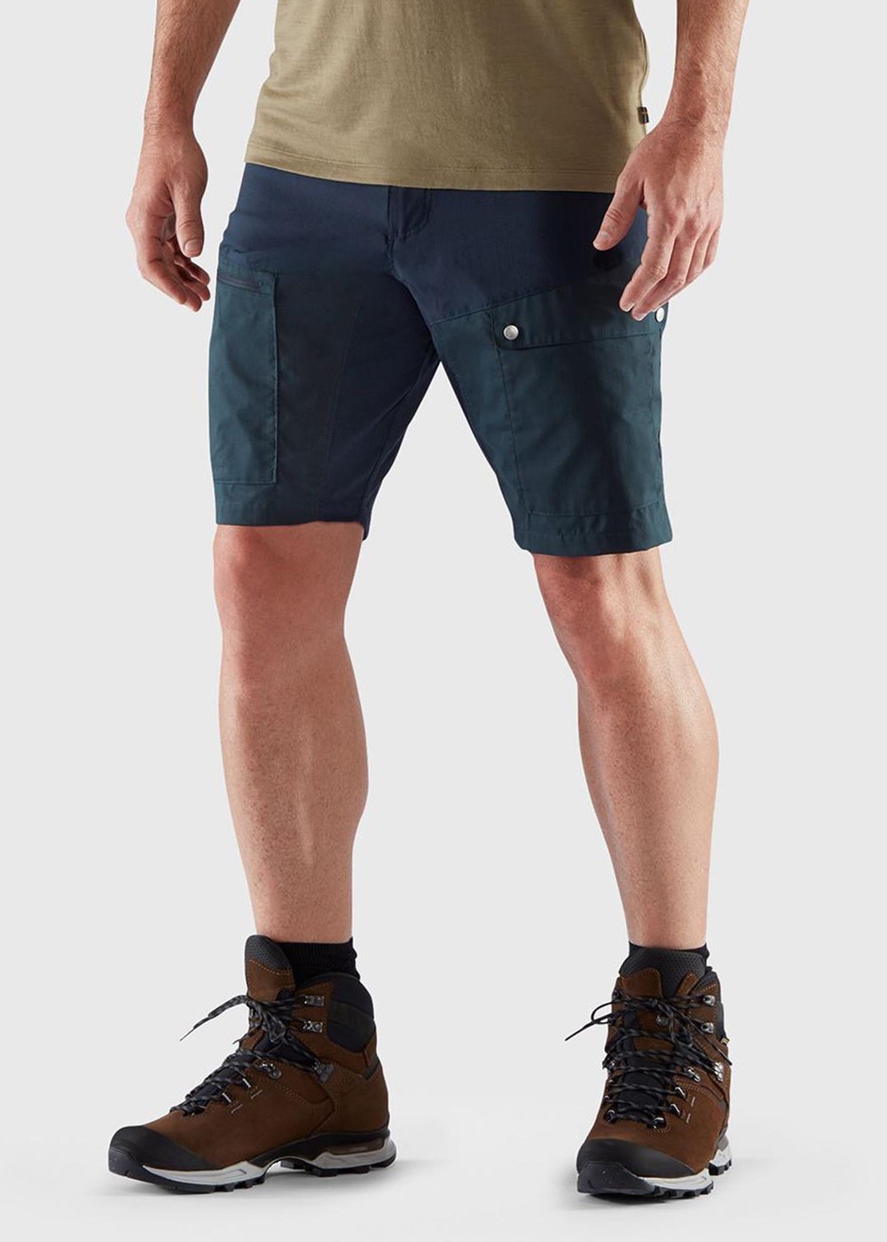 Abisko Midsummer Shorts M, Indigo Blue-Dark Navy, 58,  Shorts