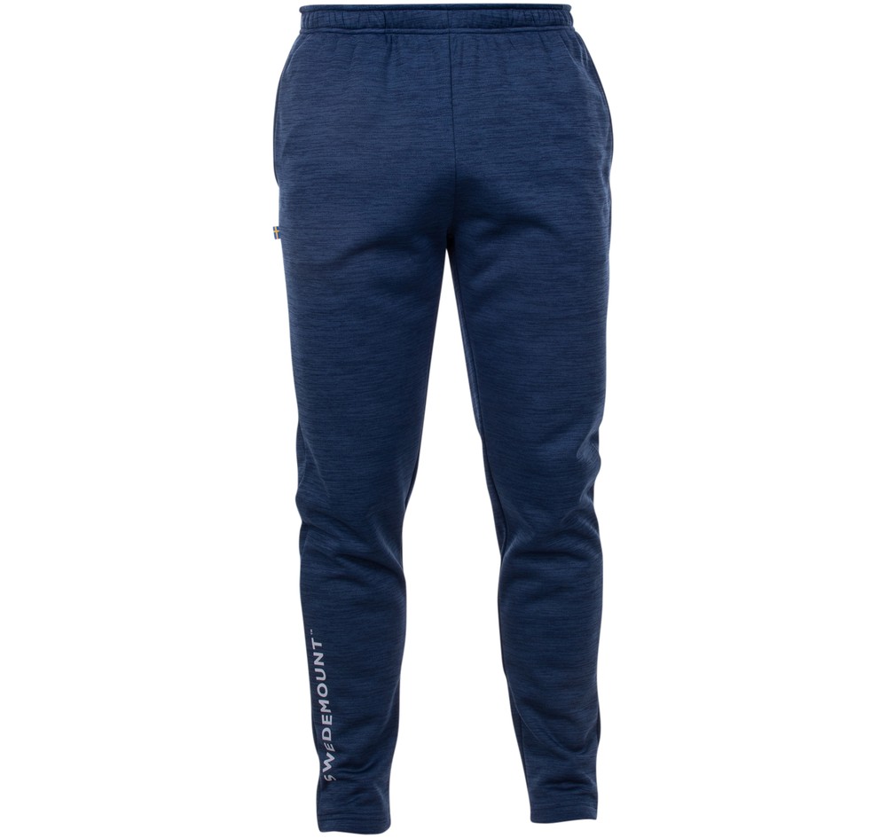 Pro Training Logo Pant M, Navy Melange/Lt Grey Mel, Xs,  Vardagsbyxor | Kläder//Junior//Byxor | Padelspecialisterna