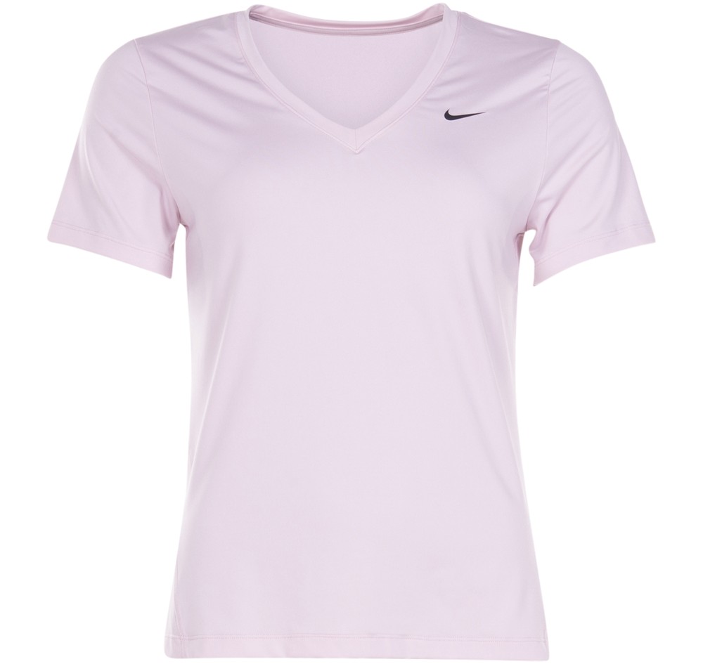 Nike Victory Women's Short-Sle, Barely Rose/Black, L,  Tränings-T-Shirts