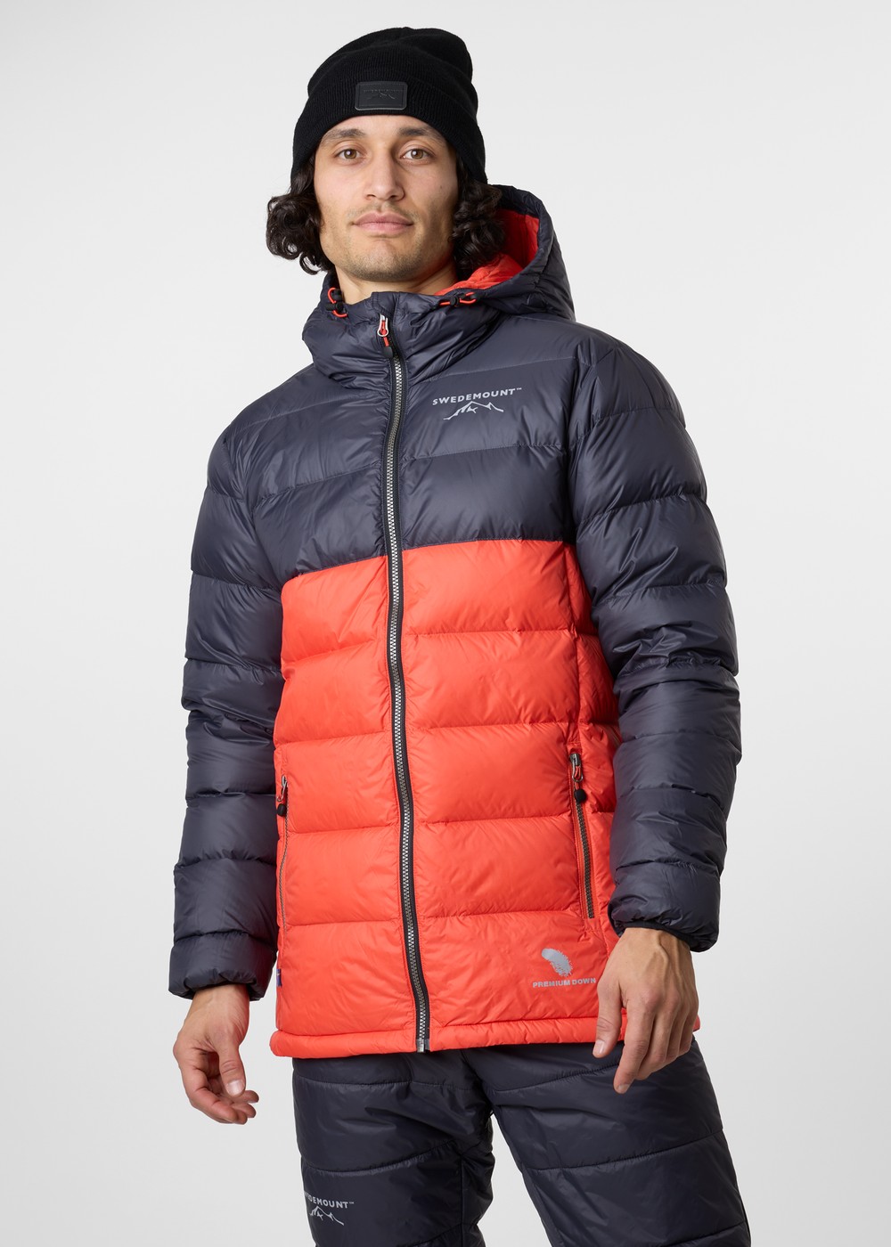 Östersund Down Jacket 2.0, Charcoal/Orange, Xl,  Dunjackor Östersund Down Jacket 2.0, Charcoal/Orange, Xl,  Dunjackor