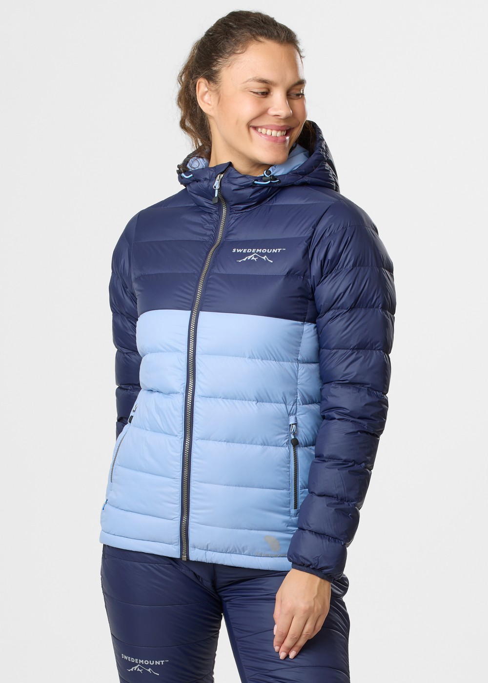 Östersund Down Jacket 2.0 W, Dk.Navy/Dusty Blue, 36,  Vinterjackor