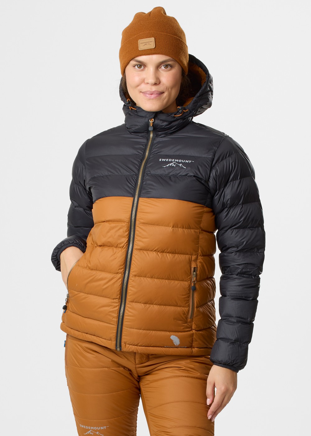 Östersund Down Jacket 2.0 W, Black/Almond, 42,  Vinterjackor Östersund Down Jacket 2.0 W, Black/Almond, 42,  Vinterjackor