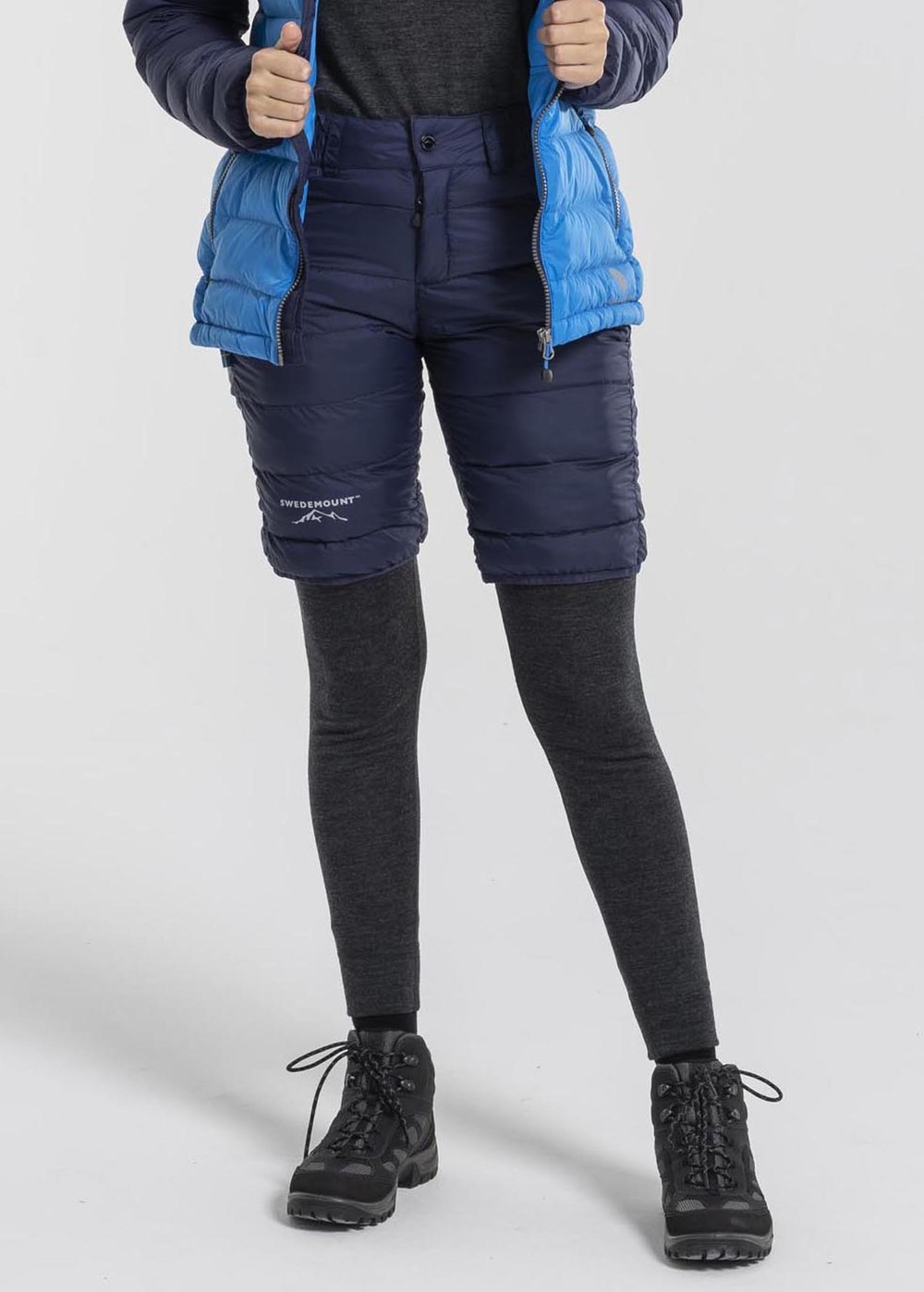 Östersund Down Shorts 2.0 W, Dk Navy/Blue, 36,  Vandringsshorts