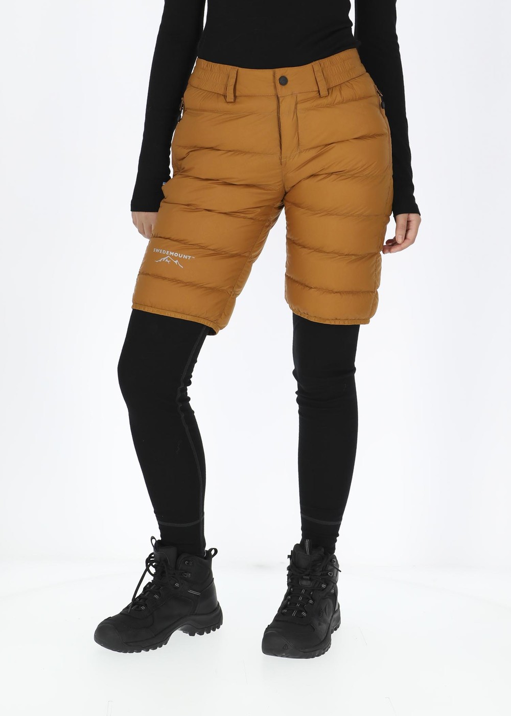 Östersund Down Shorts 2.0 W, Almond/Black, 38,  Vandringsshorts