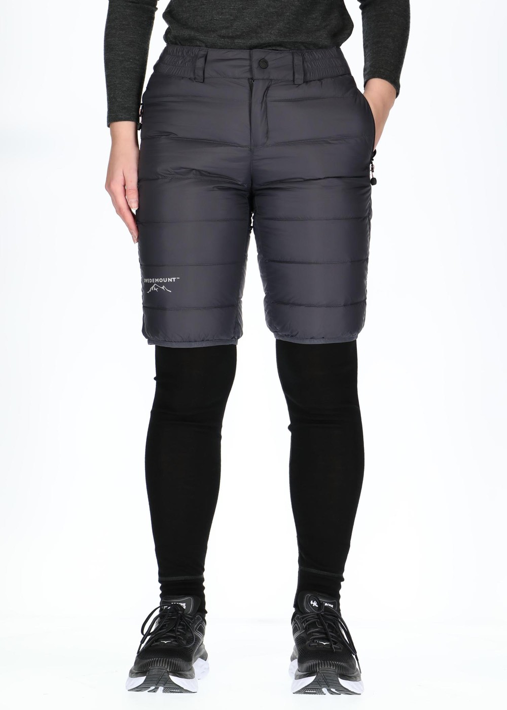 Östersund Down Shorts 2.0 W, Charcoal/Dusty Rose, 34,  Vandringsshorts Östersund Down Shorts 2.0 W, Charcoal/Dusty Rose, 34,  Vandringsshorts