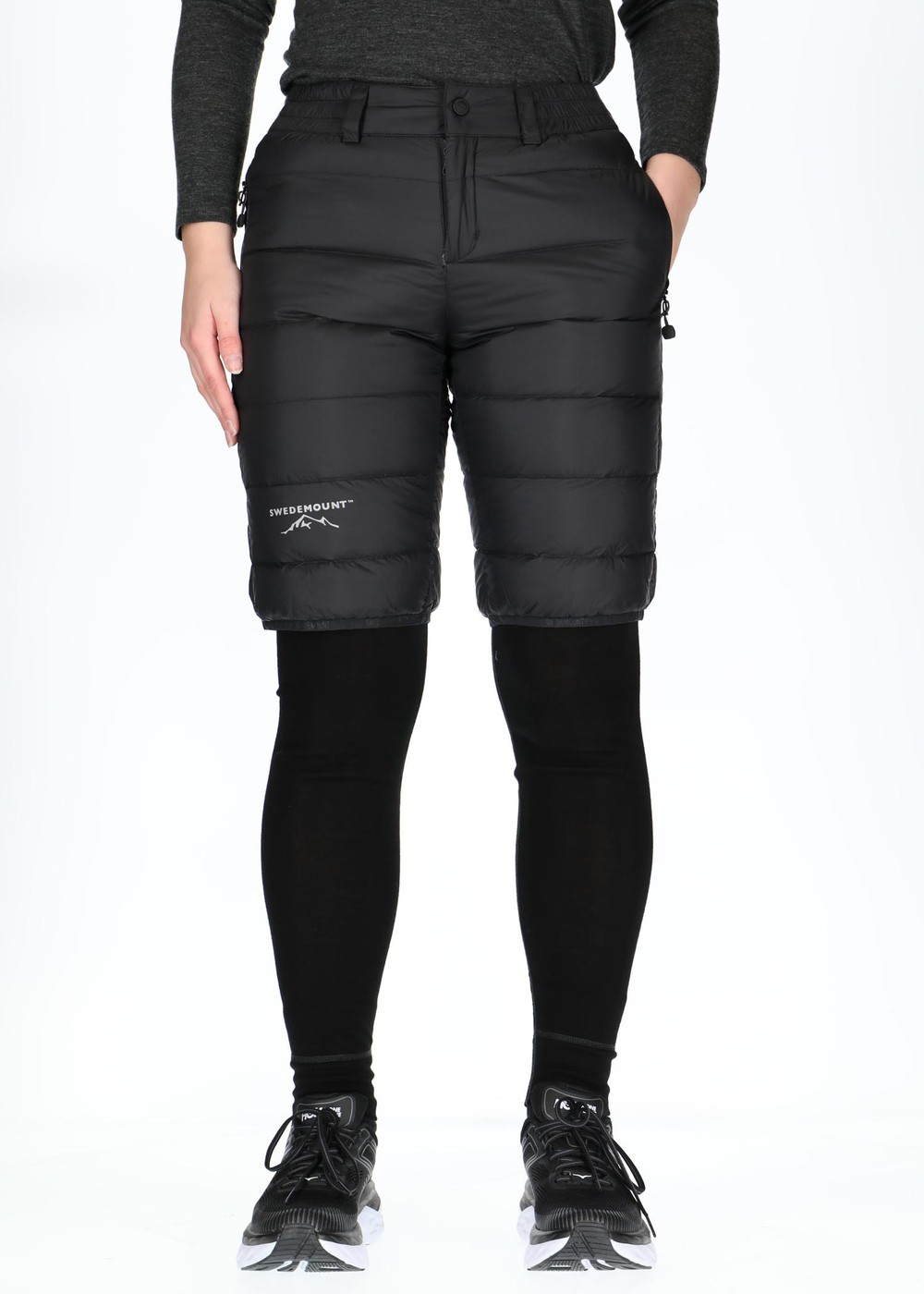 Östersund Down Shorts 2.0 W, Black/Carbon Black, 44,  Vandringsshorts | Kläder//Hoodies//Tröjor//Dam | Padelspecialisterna