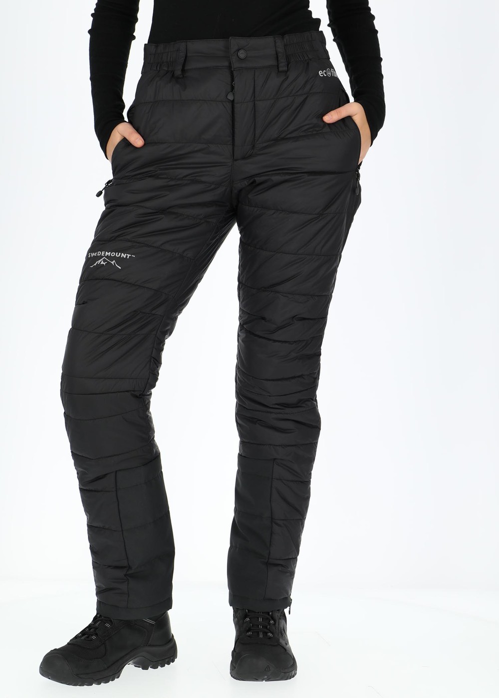 Östersund Warm Pant 2.0 W, Black/Carbon Black, 46,  Överdragsbyxor