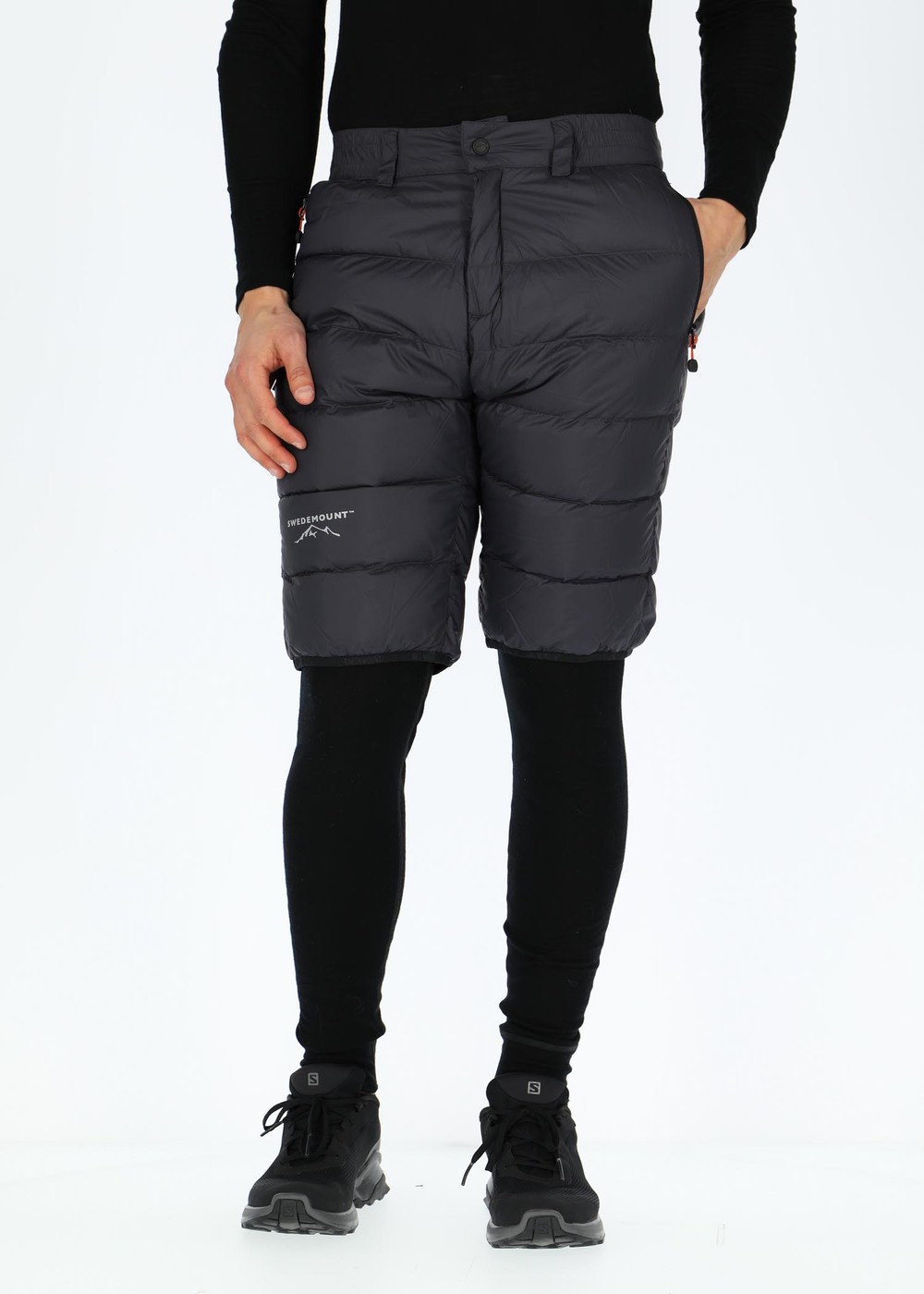 Östersund Down Shorts 2.0, Charcoal/Orange, M,  Shorts