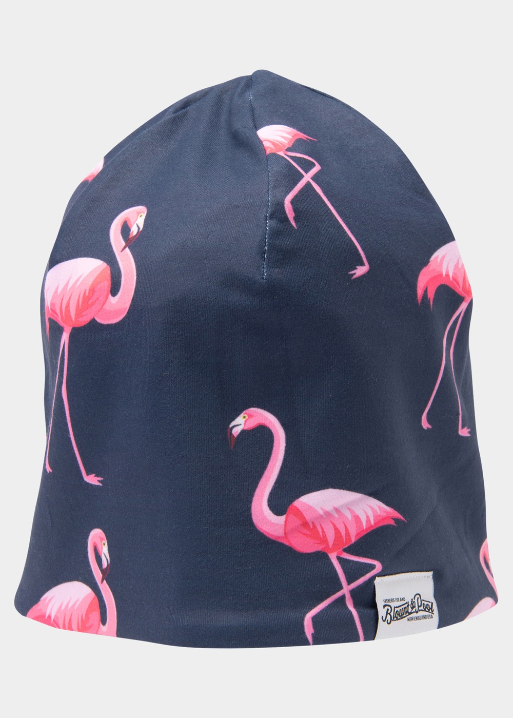 Blount & Pool Beanie, Navy Flamingo, Onesize,  Pannband
