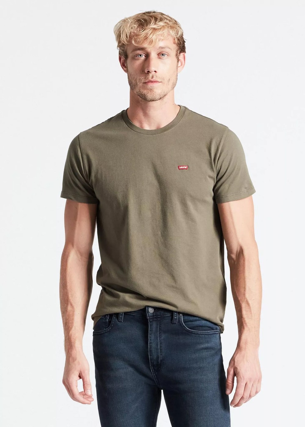 Ss Original Hm Tee, Olive Nigh, Xs,  Strandkläder
