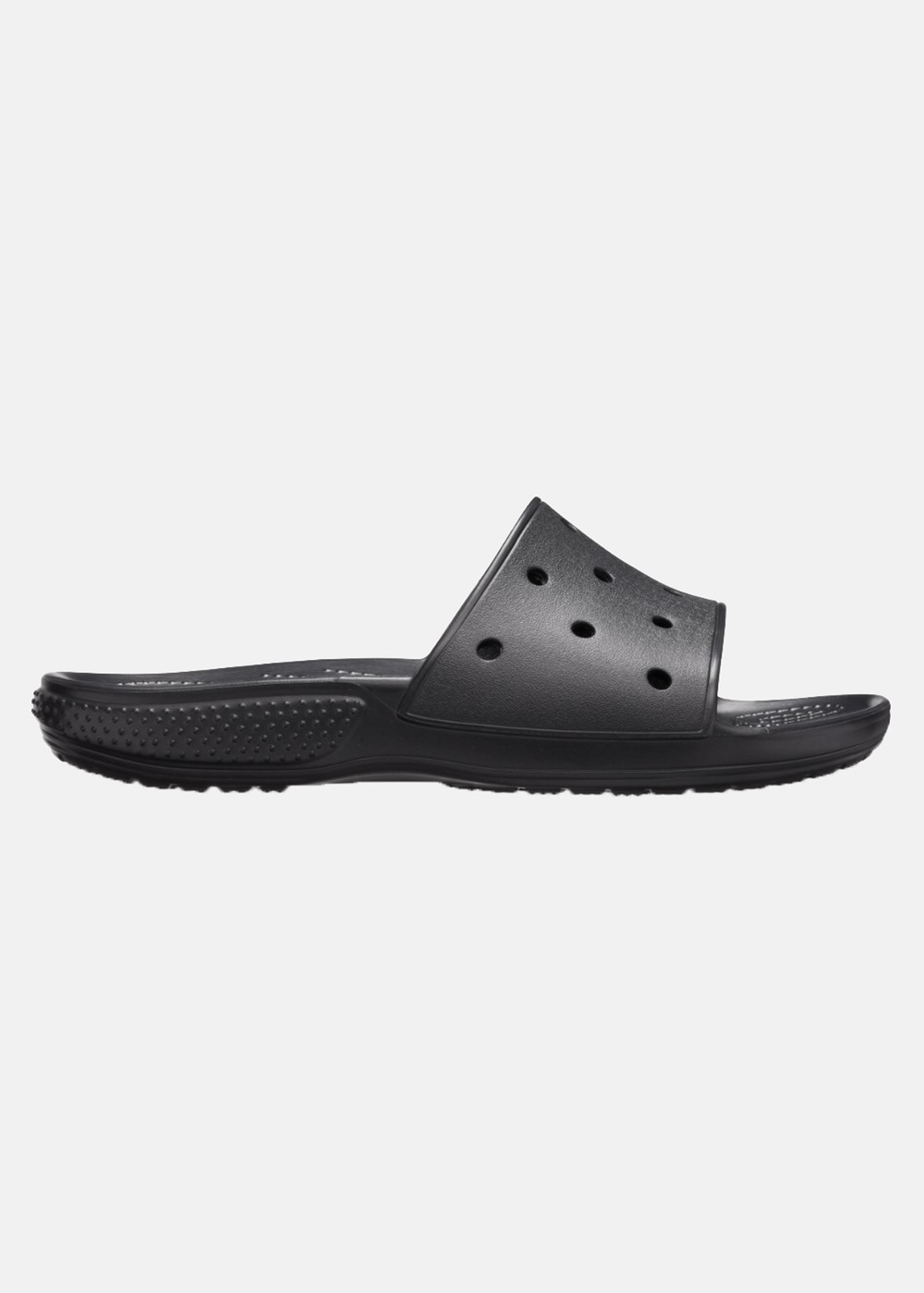 Classic Crocs Slide, Black, 39-40,  Beachsandaler | Kläder//Junior//Overaller//Fleeceoveraller | Padelspecialisterna