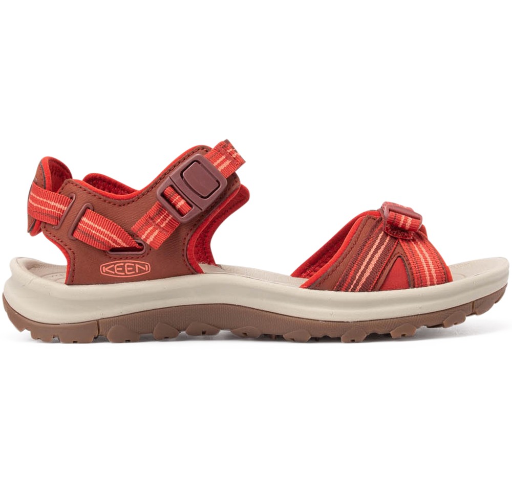 Terradora Ii Ot Sndl, Dark Red/Coral, 39