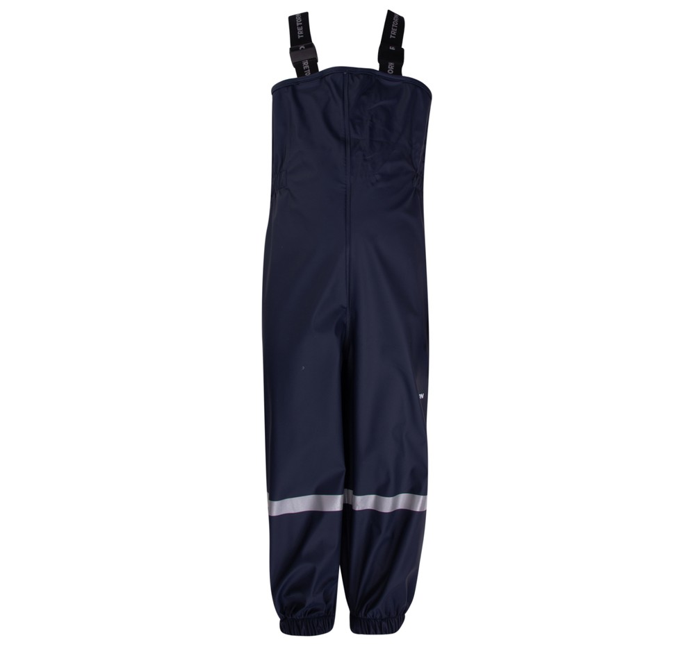 Kids Wings High Rainpants, 080/Navy, 110/116,  Regnbyxor