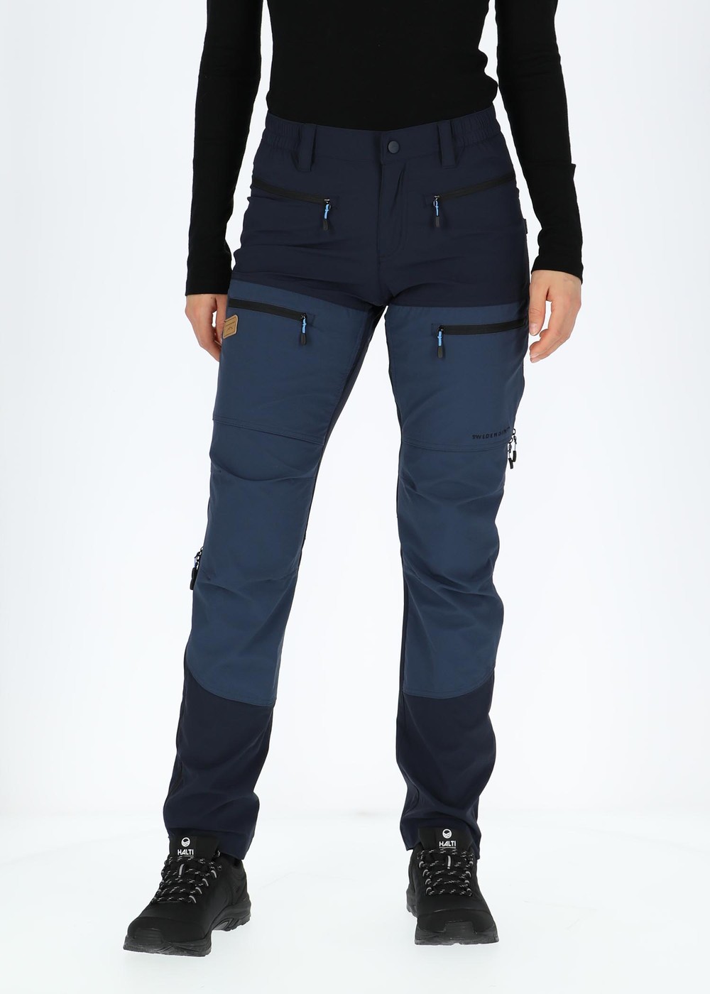 Lofoten Stretch Pants W, Dk Navy/Denim Blue, 44,  Byxor Lofoten Stretch Pants W, Dk Navy/Denim Blue, 44,  Byxor