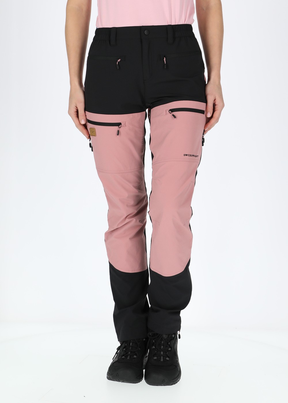 Lofoten Stretch Pants W, Black/Dusty Rose, 38,  Byxor