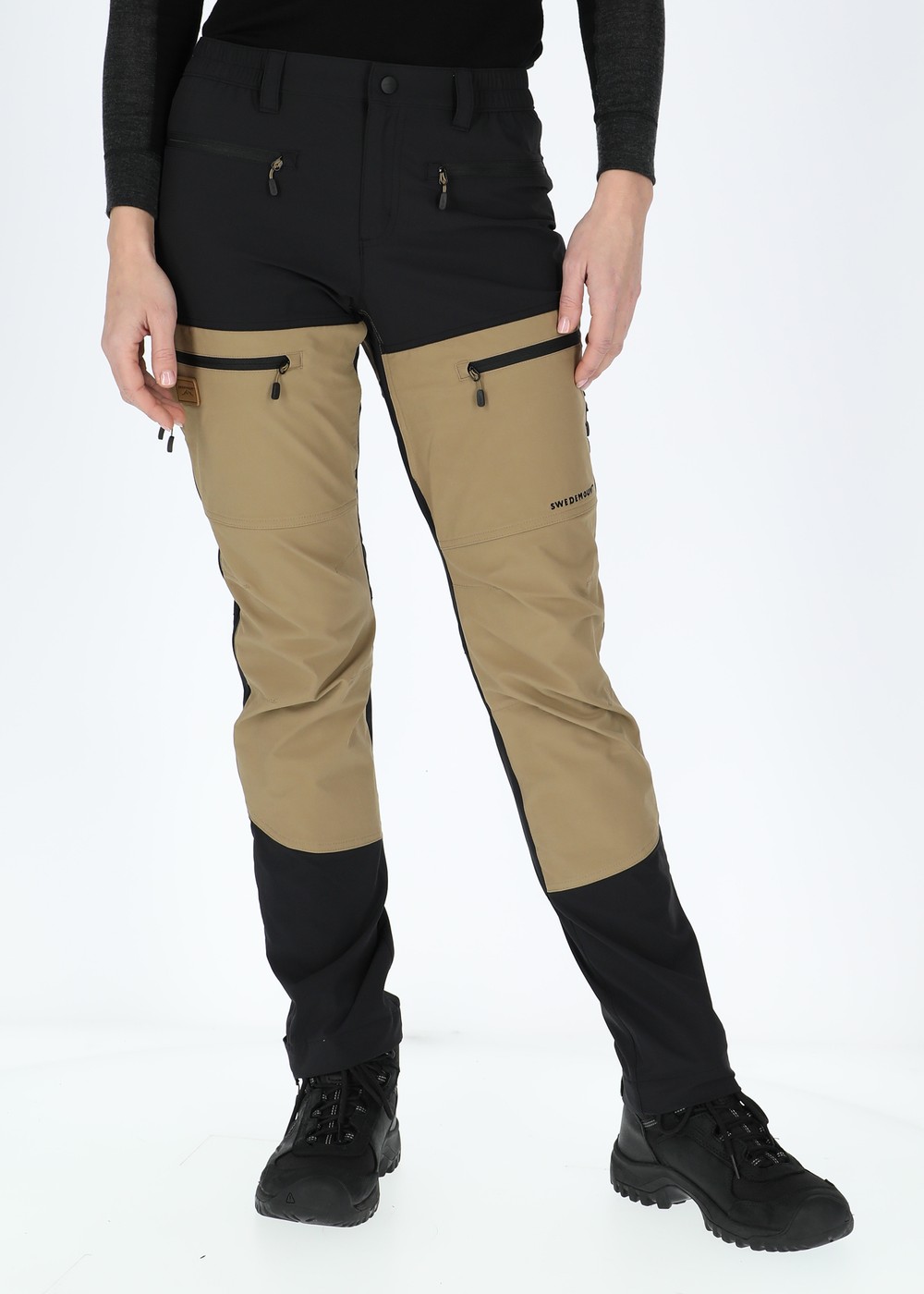 Lofoten Stretch Pants W, Black/Khaki, 48,  Byxor Lofoten Stretch Pants W, Black/Khaki, 48,  Byxor